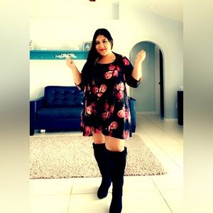 Torrid Black Knee High Fall Boots